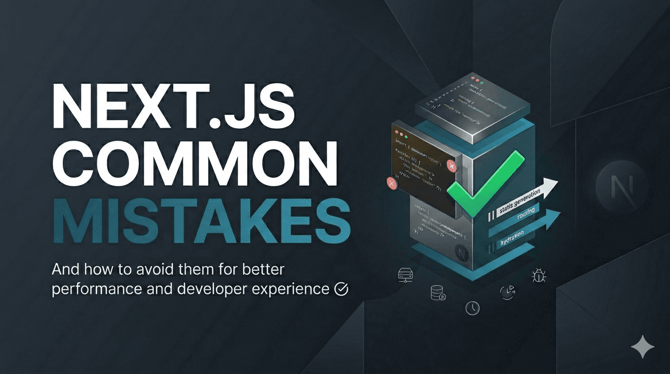 Common Next.js Mistakes (And How to Avoid Them Like a Pro)